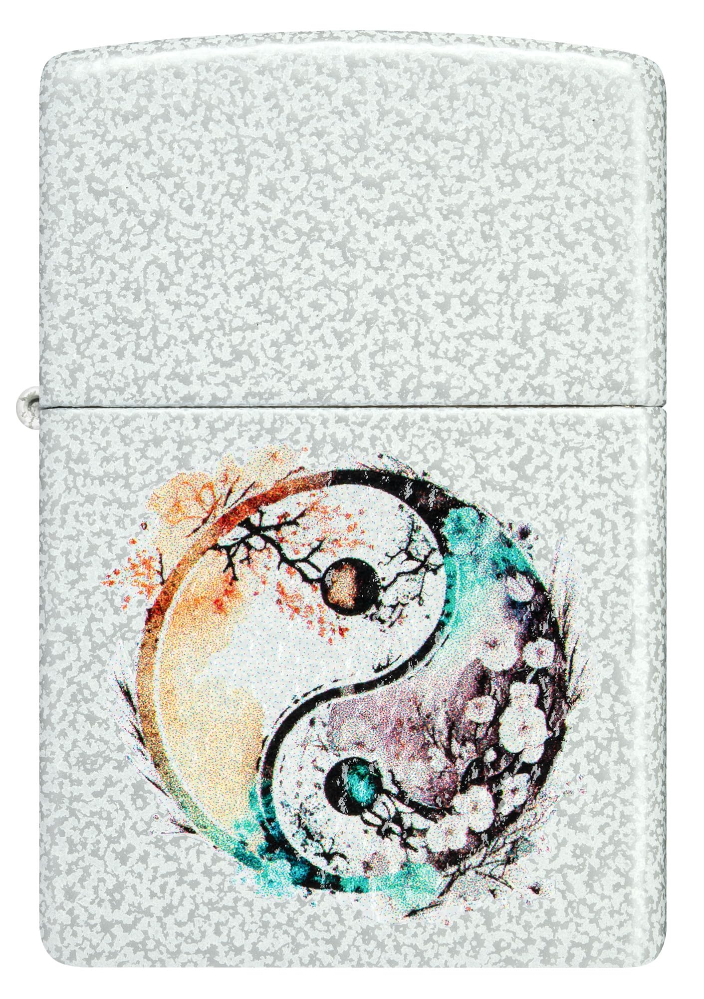Zippo Accendino Yin Yang 46249 Collezionabile Unisex Bianco Uni