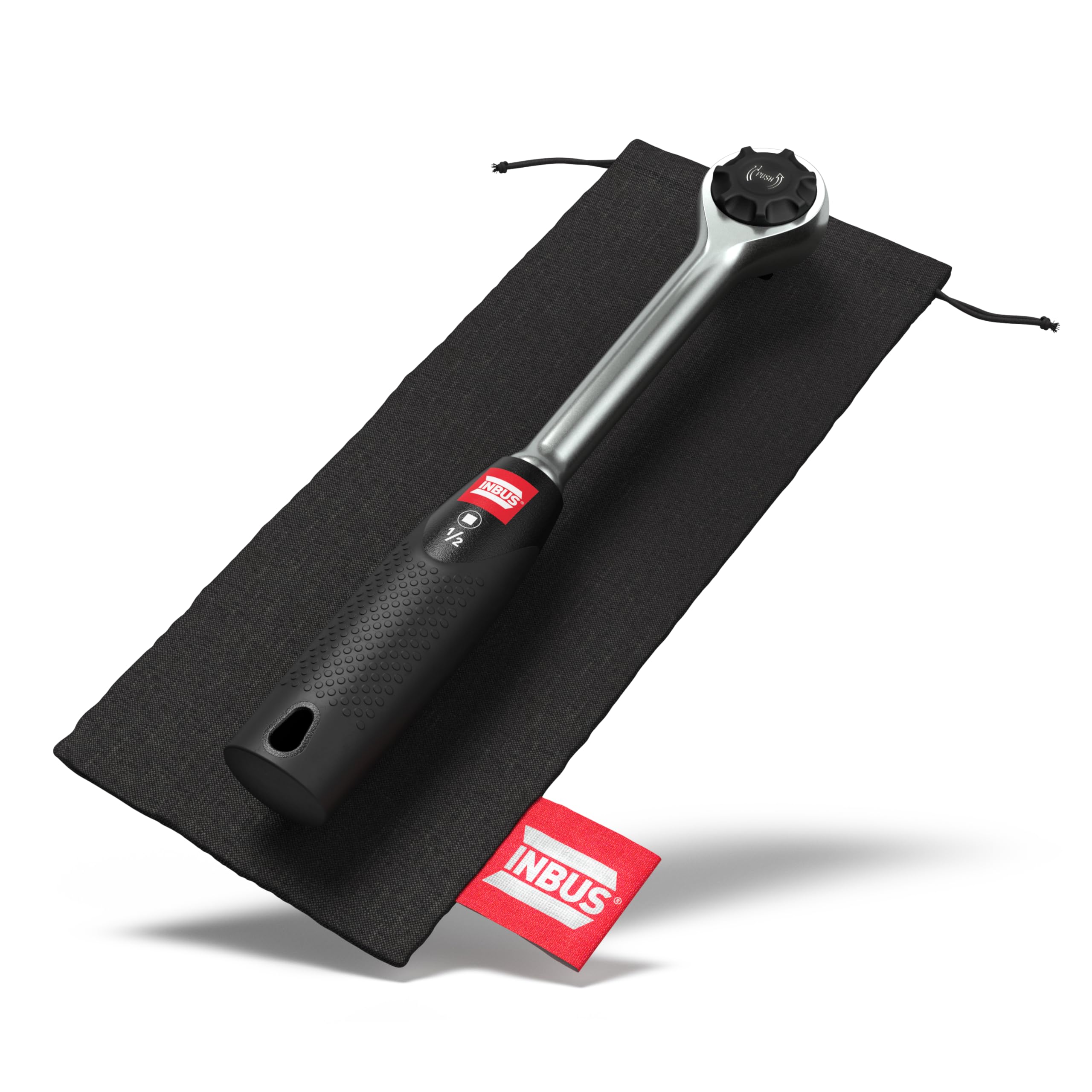 INBUS® 74087 Llave de carraca 1/2", con QuickSwitch & QuickRelease