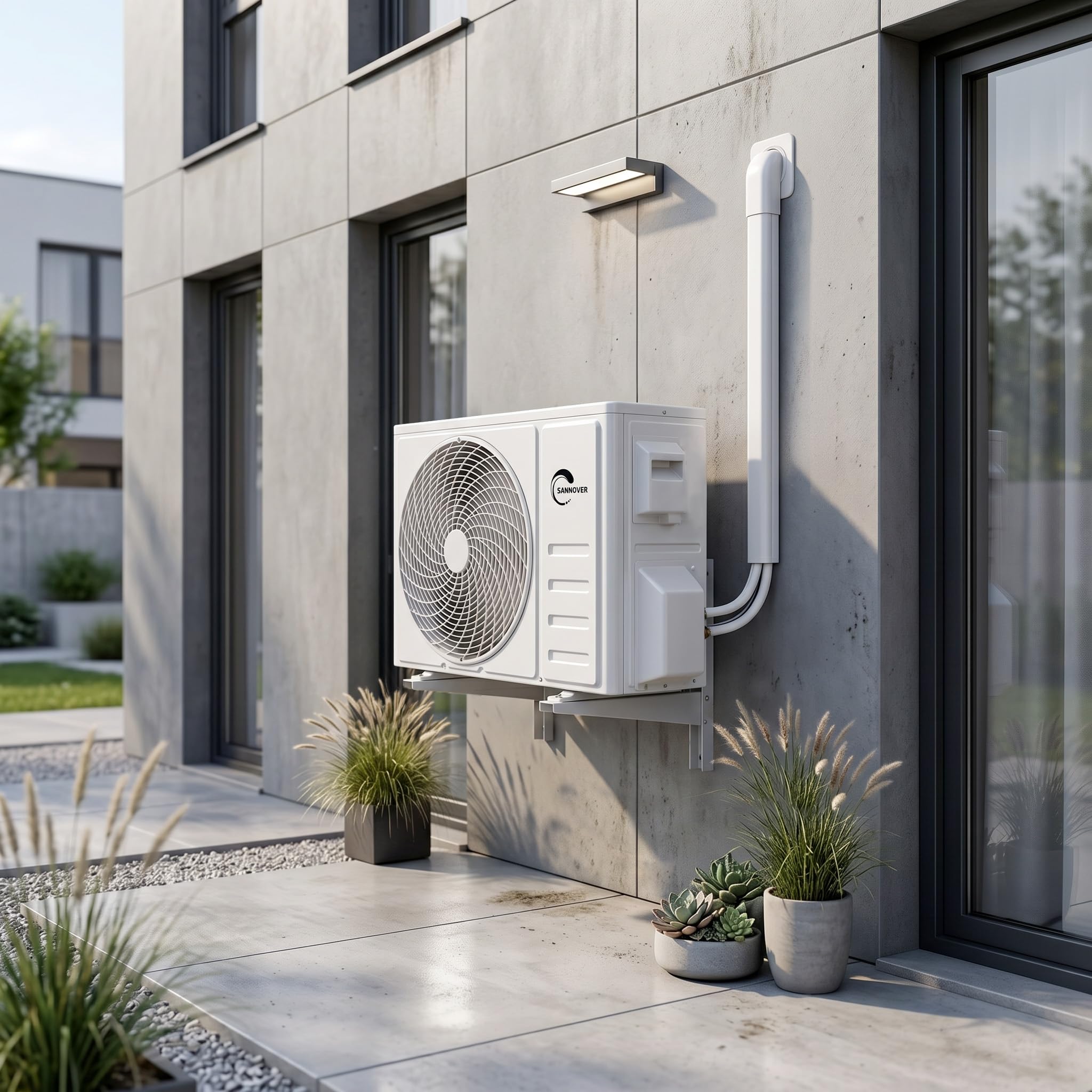 Osmozra Sannover Split Wand-Klimaanlage 3,4 kW 12000 BTU wendbar heiß kalt