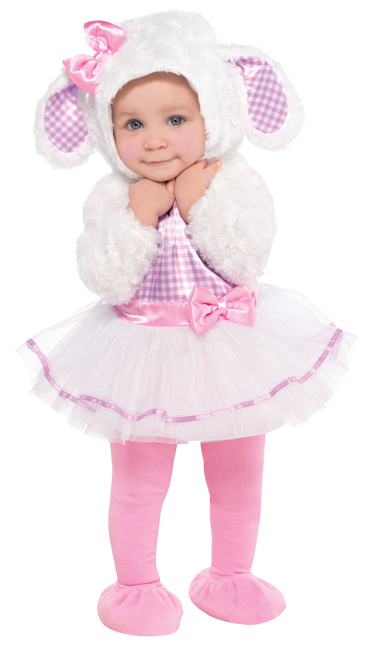 (997540) Child Girls Little Lamb Costume (12-18m)