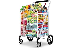 Winkeep Foldable Cart with 360° Wheels