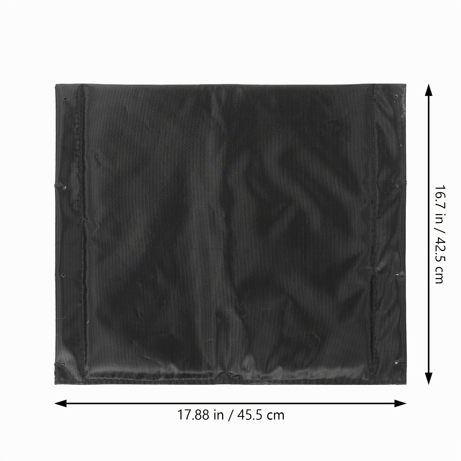 Healeved Cojín para Silla De Ruedas Transpirable De Espuma con Cubierta De Oxford Resistente 18X16 Pulgadas Almohadilla De Asiento Cómoda para Uso Diario Y Movilidad