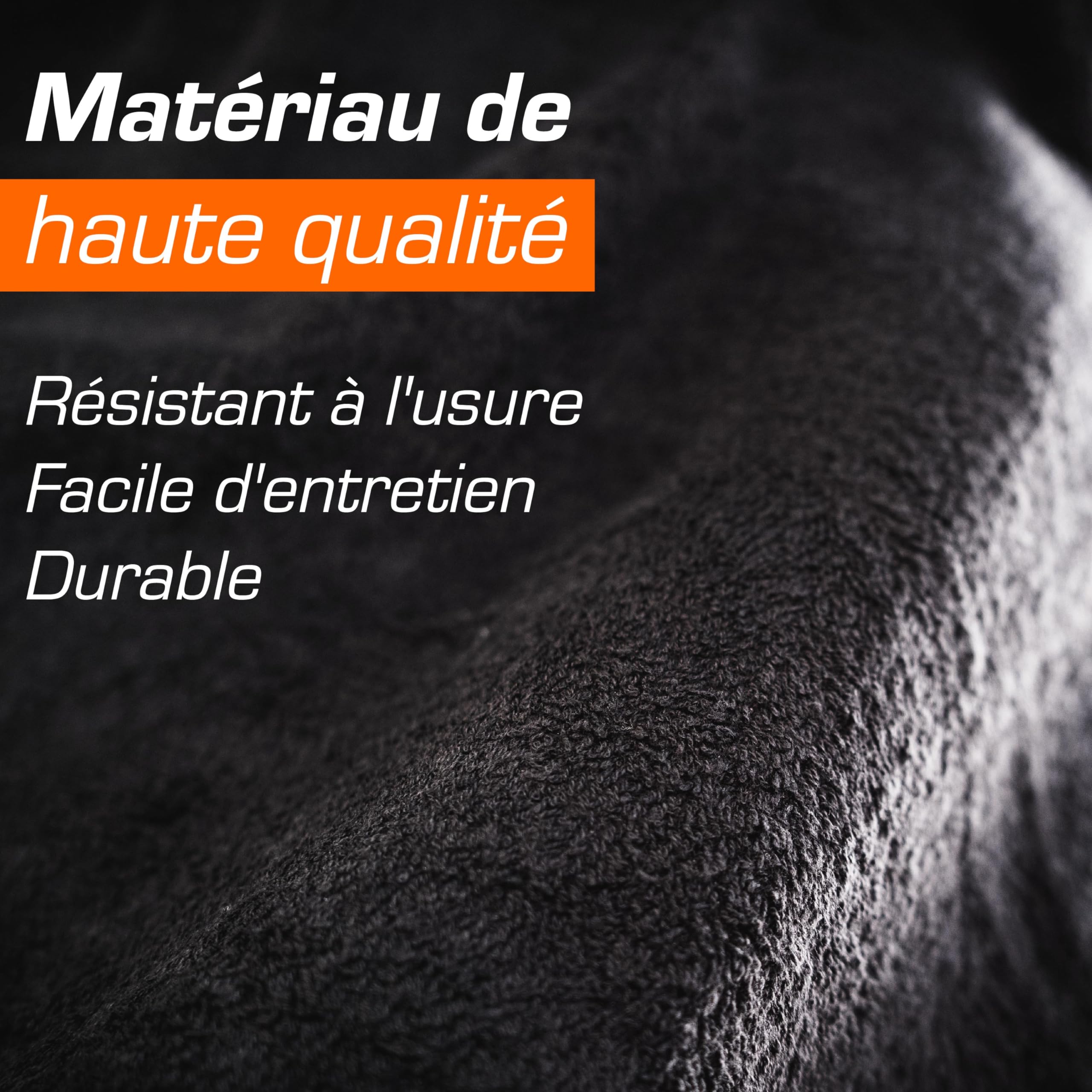 upgrade4cars Housse de Siege Voiture Universelle Avant Individuel Anti Transpiration pour Ete Sport Conducteur | Protection Siège Auto Utilitaire Universel en Coton
