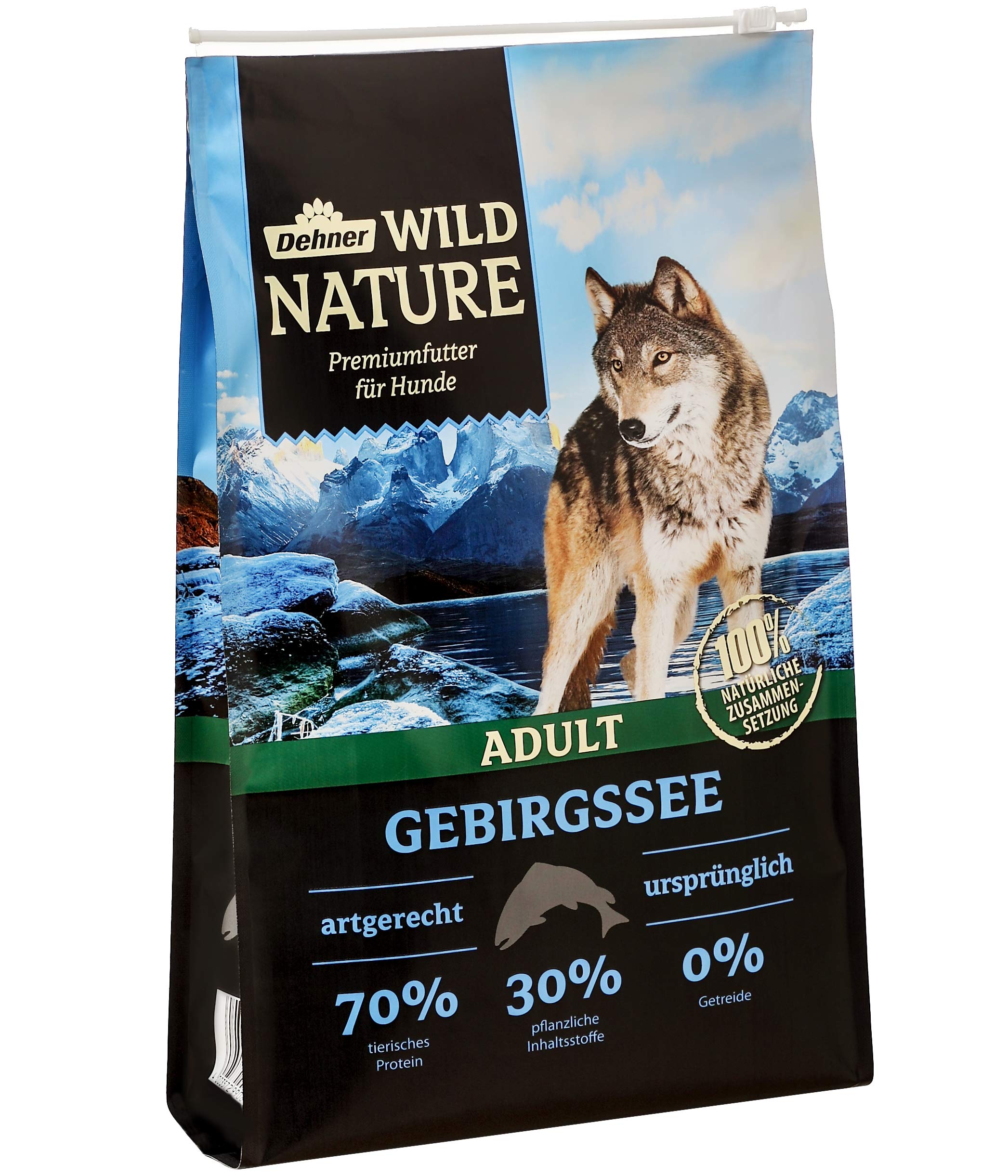Dehner Wild Nature Adult Dry Dog Food Mountain Lake 4 kg