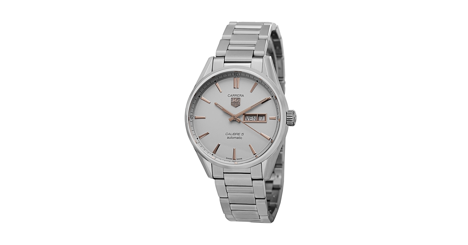 CARRERA CALIBRE 5 自動巻き時計　WAR201D.BA0723 WAR201D.BA0723 TAG Heuer Carrera Calibre 5 Day/Date Mens Watch