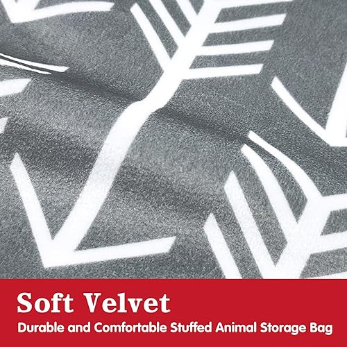 Miniatura 95 de Jorbest Almacenamiento de animales de peluche, almacenamiento de puf de peluche de fútbol, funda para silla de puf de fútbol para niños, asiento de