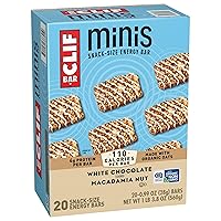 Vista 10 de Clif Bar - Barras energéticas, 160173, Macadamia de chocolate blanco, 1