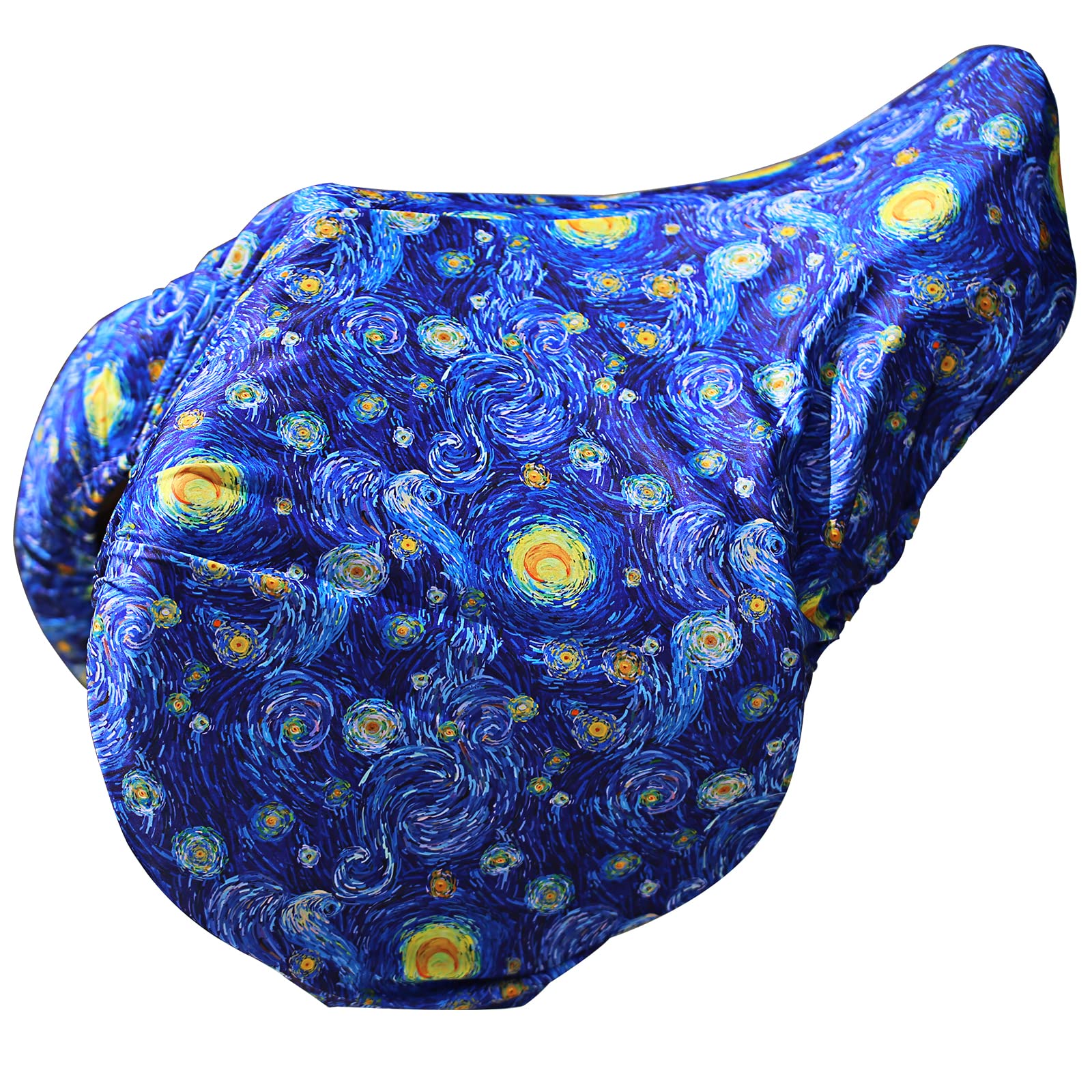 Harrison Howard Stretchy GP/CC Saddle Cover-Starry Night