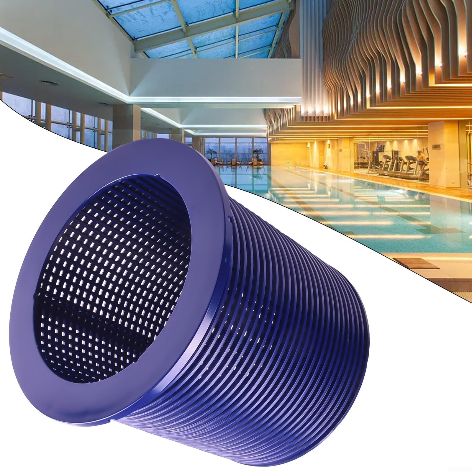 Cesta Skimmer Plástico Para Hojas Grandes Cesta Skimmer Plástico(2pcs) | Plástico reforzado, anti-roturas, durabilidad extrema, captura para hojas, insectos y residuos grandes