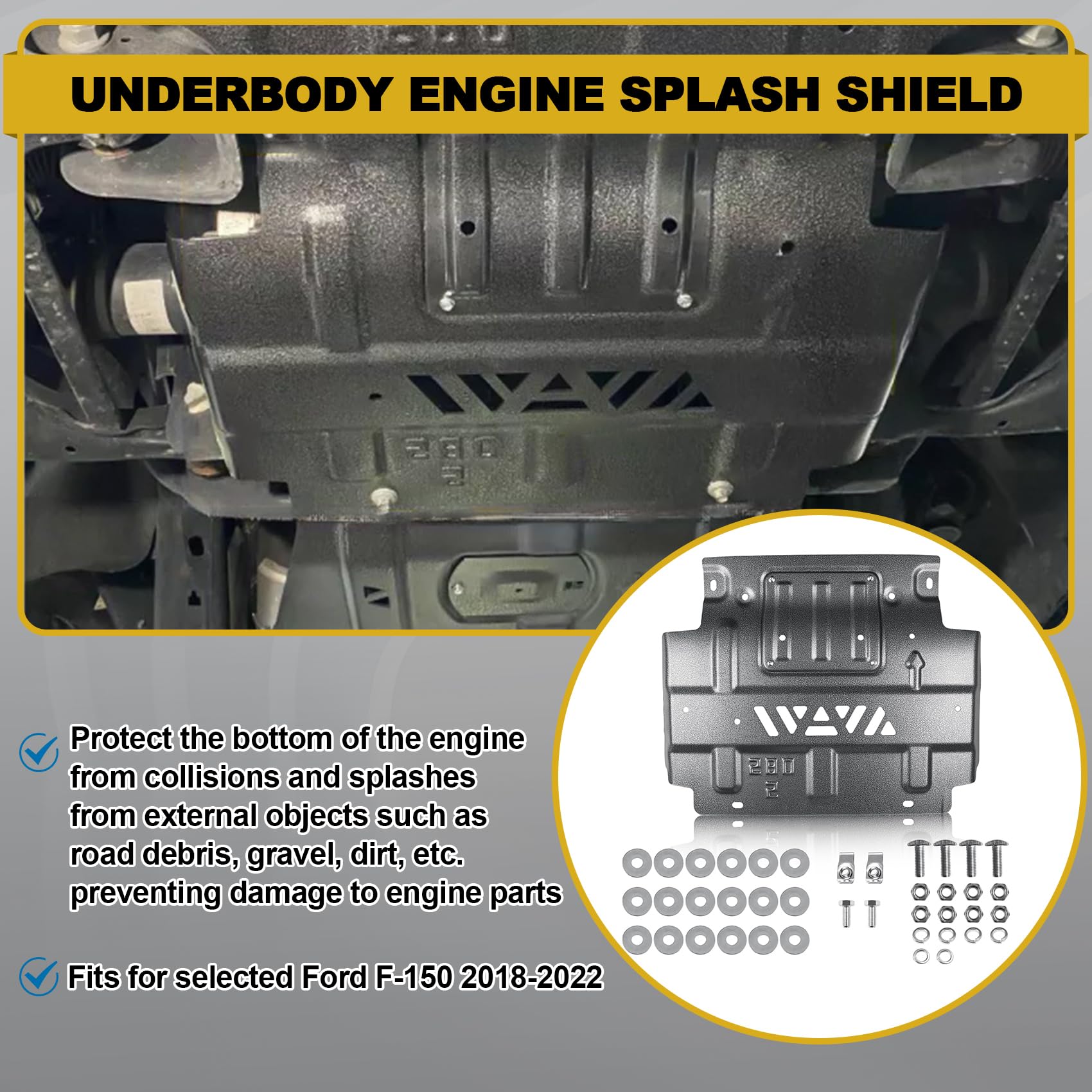 Ford F150 Undercarriage Guard
