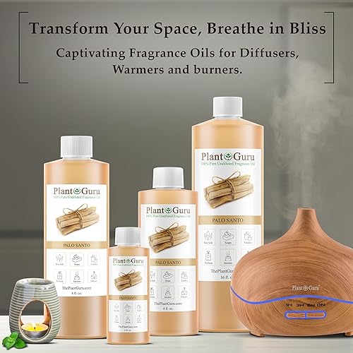 Miniatura 3 de Aceite aromático Palo Santo de 4 onzas líquidas. Aceite perfumado para hacer jabón, velas, bombas de baño, mantequillas corporales. Se utiliza en