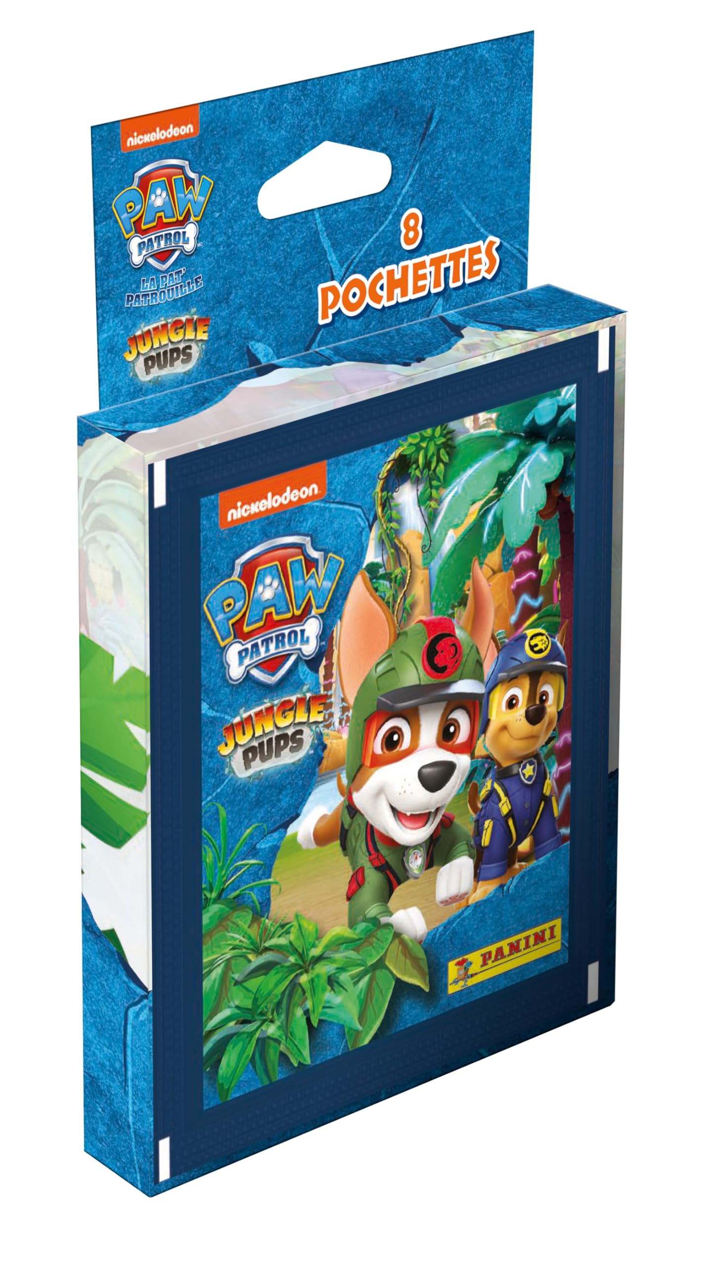 Panini Paw Patrol Mission Jungle Blister Pack of 8 Pouches, 004850KBF8