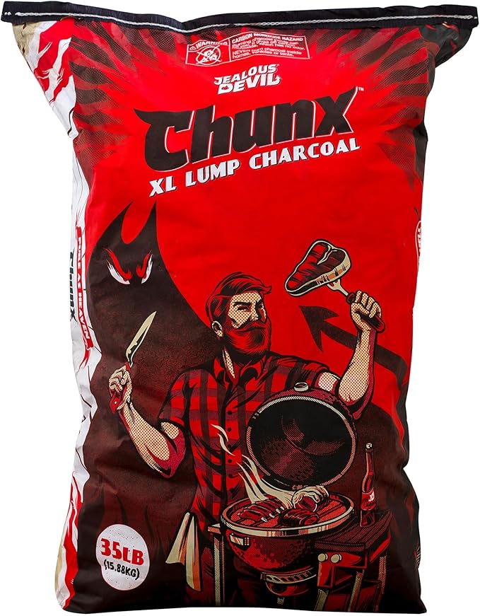 Jealous Devil All Natural Hardwood Lump Charcoal 35 Pound Bag