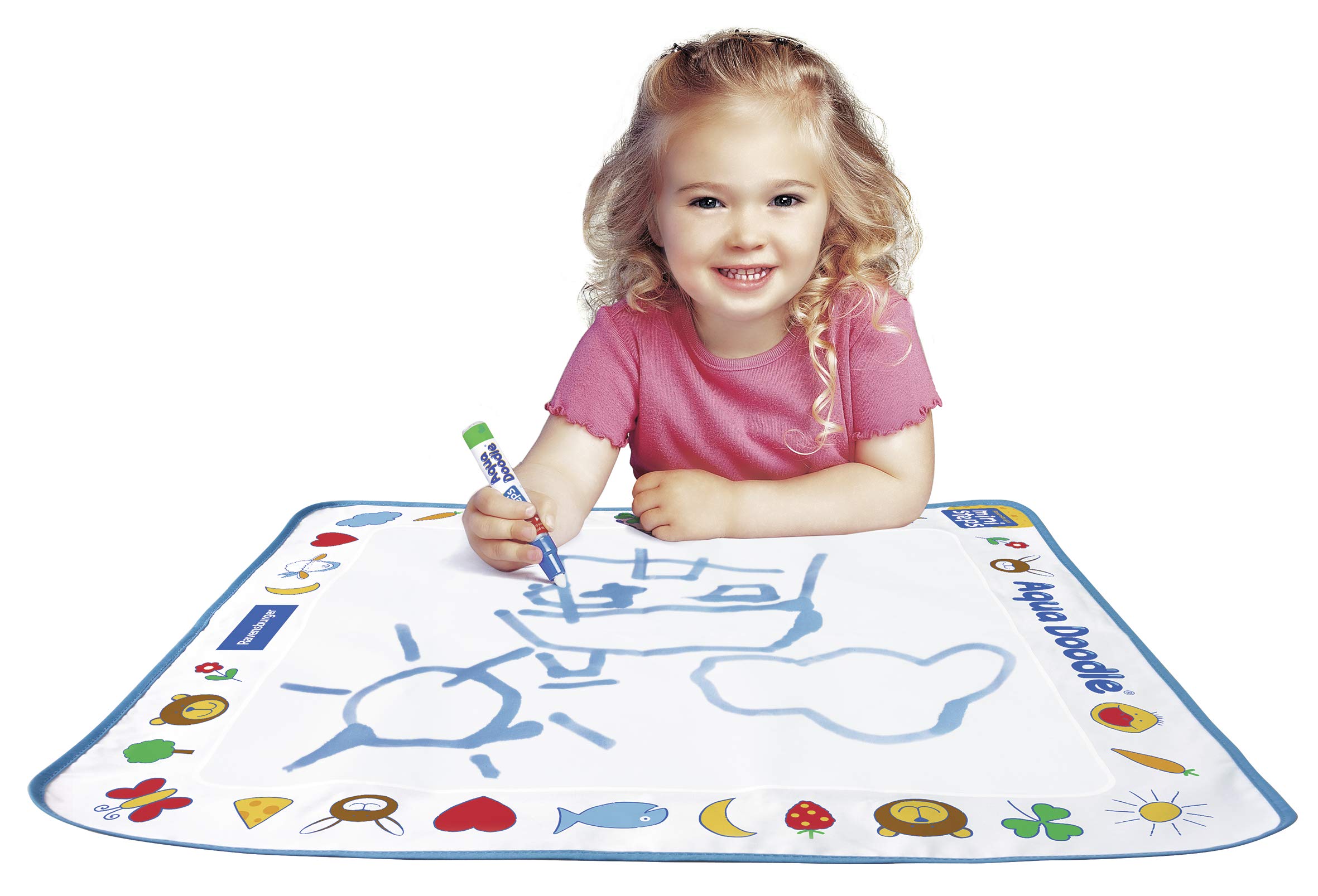 Ravensburger ministeps Aqua Doodle - Malen für Kinder ab 18 Monaten, Kreatives Malset für fleckenfreien Malspaß mit Wasser- inklusive Malmatte und Stift