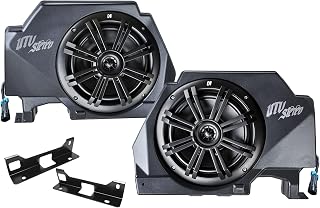 RZR Pro XP, Pro R & Turbo R Rear Speaker Pods Loaded Plug and Play - Kicker Marine 150 Watt Peak Speaker