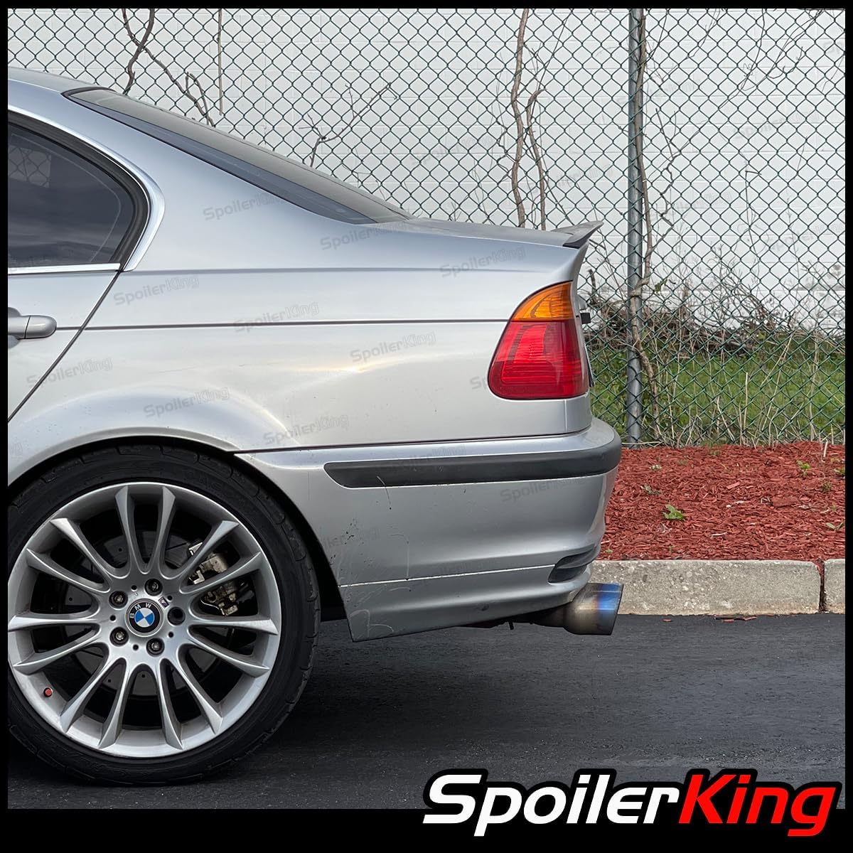 SpoilerKing Duckbill Trunk Spoiler (284G) Compatible with BMW 3 Series E46 1998-2006 Sedan 4DR