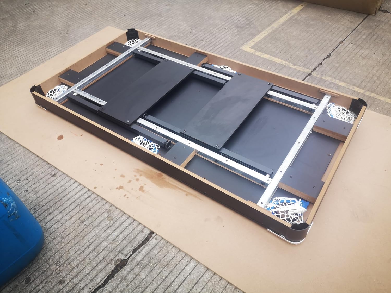 Children's Pool Table with Billiard Set, Family Game Cheap Pool Table Table for Indoor Play, Compact 48-Inch Folding Billiards Table with Balls and Cues for Kids and Adults, Includ