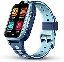Acumen 4G A2 Phone Watch for Kids,1.44’’IPS Touch Screen|GPS Tracker Smart Watch with Water Proof IP 67 |Video & Phone Call|Camera,SOS,Games, with GPS Tracking| with Magnet Charger| Kids Monitoring