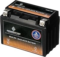 Vista 22 de Batería de motocicleta YTX5L-BS de alto rendimiento, libre de mantenimiento, sellada con AGM