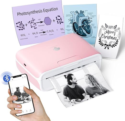 Phomemo M02X Mini Thermodrucker - Tragbarer Bluetoo Produktbild-Vorschau 8