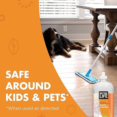 Miniatura 25 de Better Life Limpiador de suelos líquido multiusos para madera, azulejos, laminados, vinilo, bambú, limpiador de pisos de madera dura para trapear