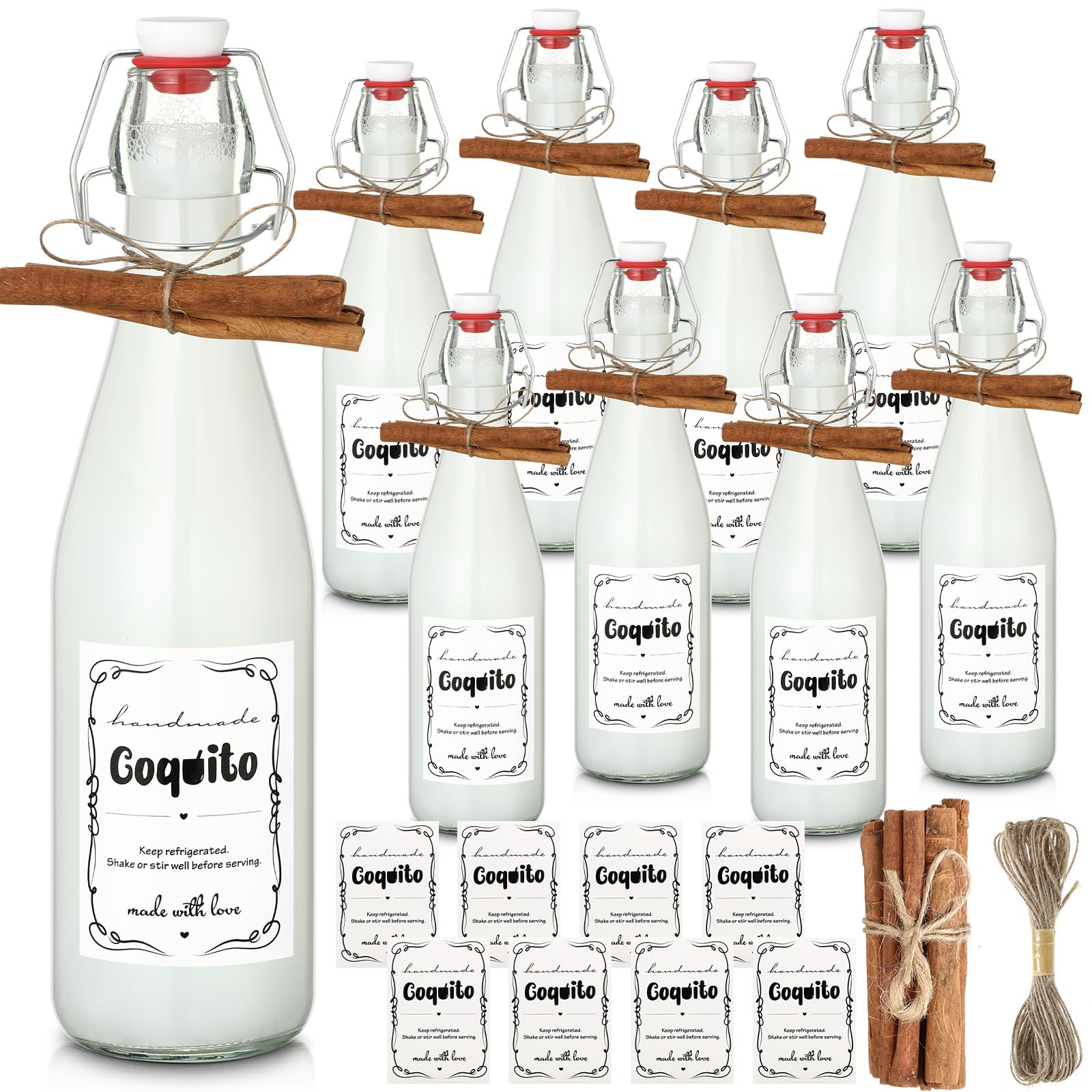 Coquito Bottle Coquito Bottles Pepe Ganga Online | Everything For