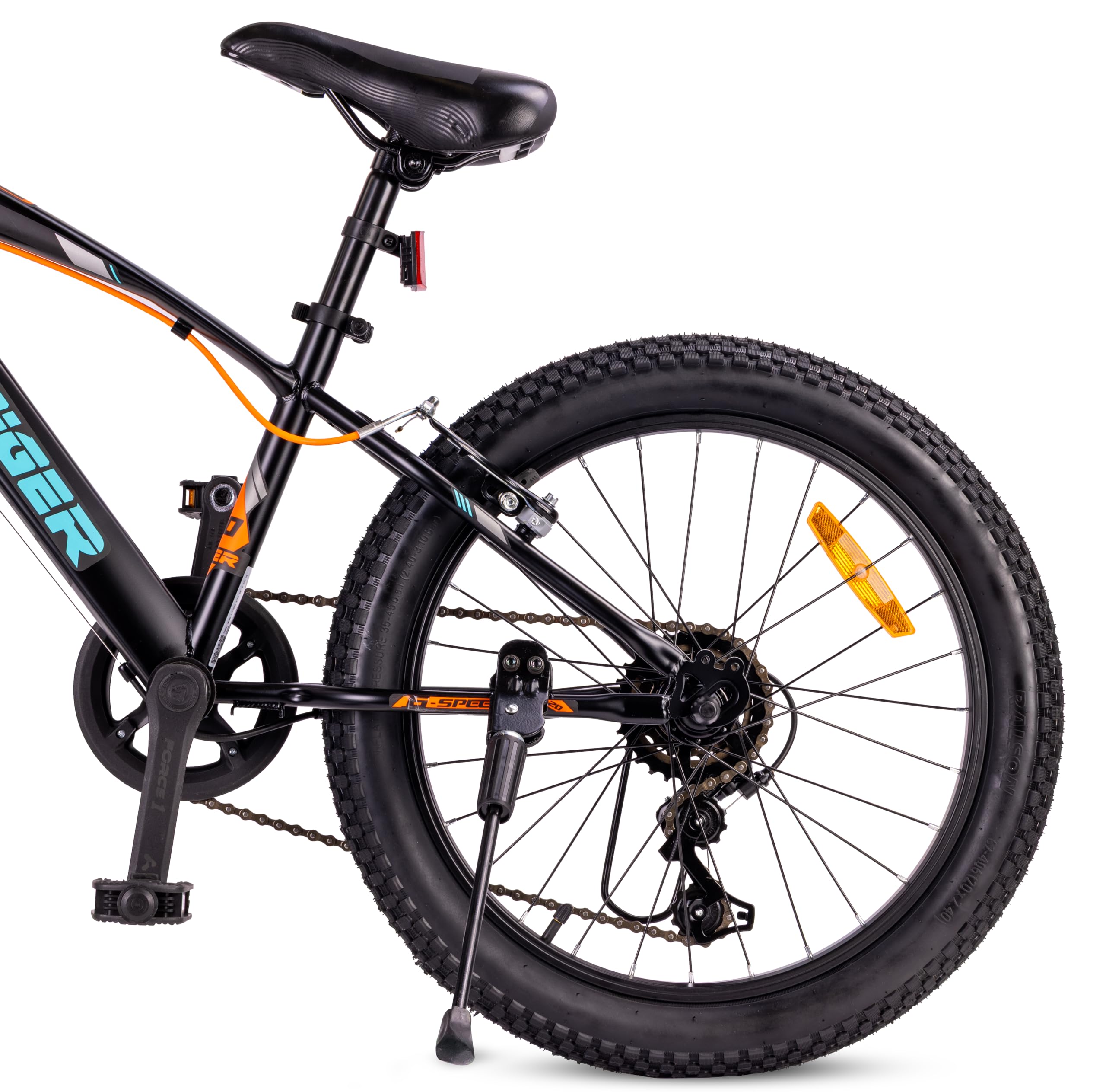 Tiger Bike Bicicleta Infantil 20 Pulgadas tamaño de Rueda a Elegir 6 velocidades Shimano Bicicleta para niños de 6 a 10 años Altura Ajustable
