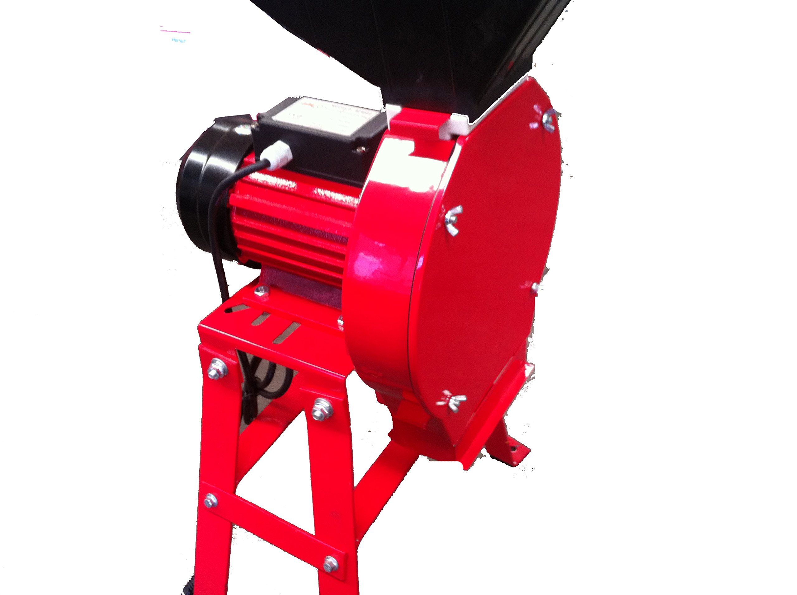 Bricoferr Molino de Cereales Eléctrico - 750W, Capacidad de molienda de 180 kg/h