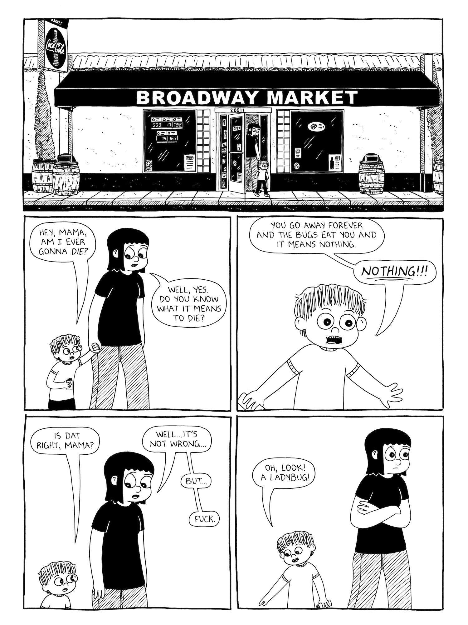 Bury Me, Already (It's Nice Down Here): Comics on Pregnancy and Parenthood