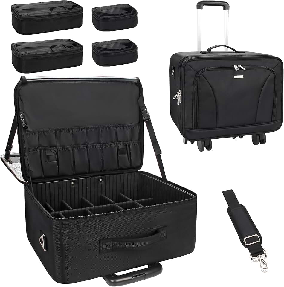 MONSTINA Rolling Makeup Case