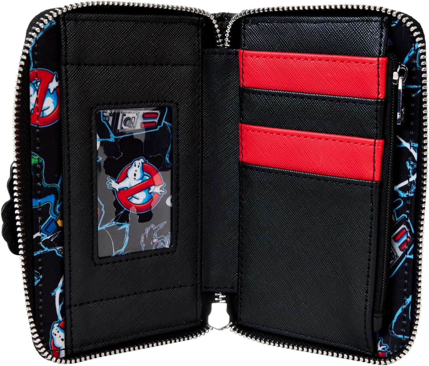 Loungefly Ghostbusters Ecto One Zip Around Wallet