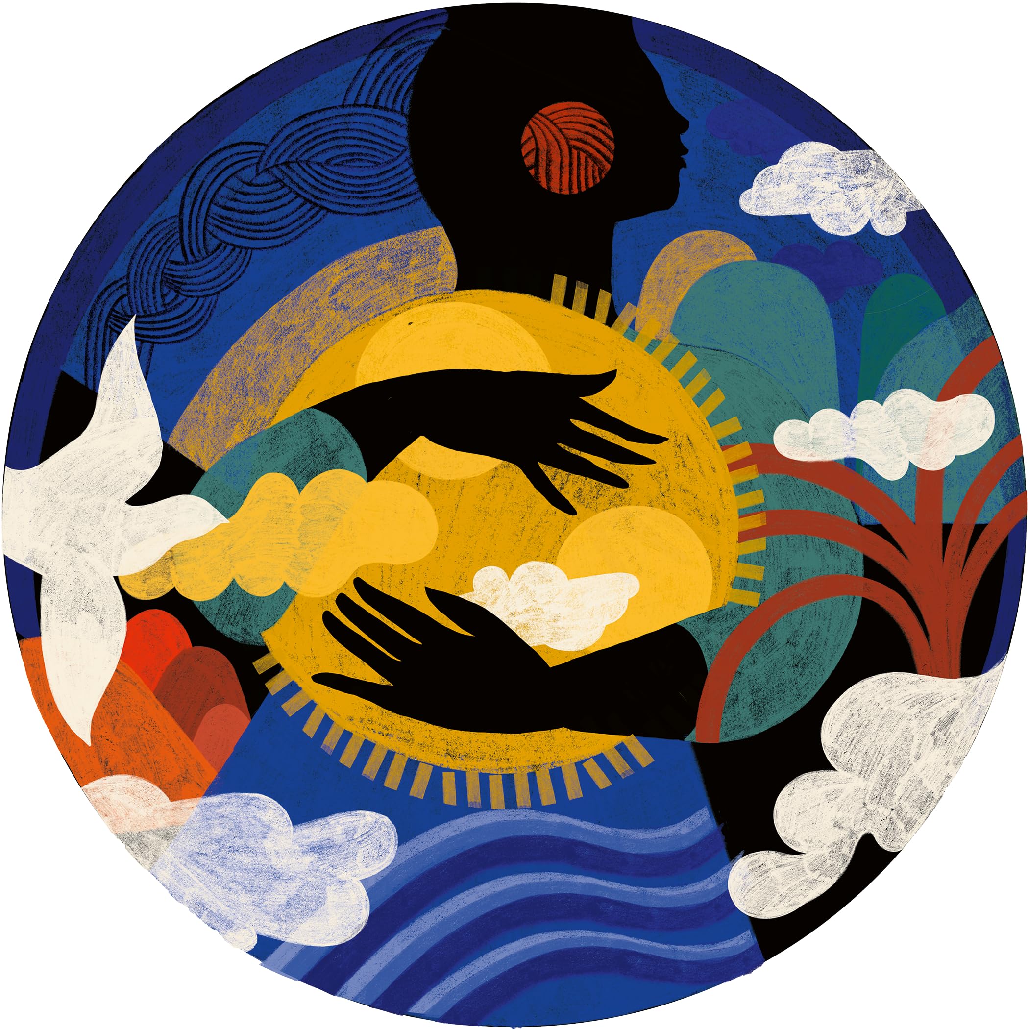 Ravensburger 12000763 - Circle Little Sun Feel - Puzzle 500 Piezas – Puzzle Adultos y niños a patir de 12 años, Puzzle Mindfulness