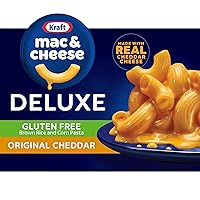 Vista 10 de Kraft Deluxe Mac y queso 1 caja, para cenar o cenar fácilmente, queso cheddar afilado, sin tintes ni sabores artificiales, 14 onzas