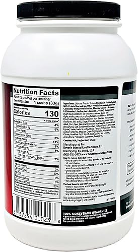 Vista 40 de Beverly International Ultimate Muscle Protein, Rocky Road, 2.05 libras, proteína en polvo, 1