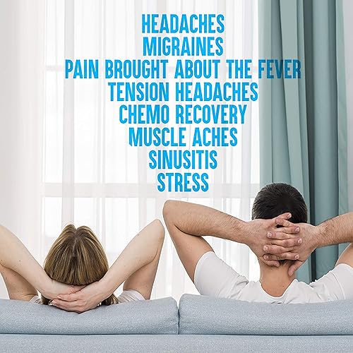 Miniatura 7 de Compresa de hielo para alivio de migraña, compresa de gel para alivio de dolor de cabeza