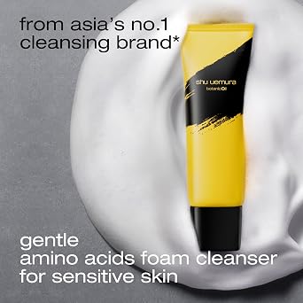 Shu Uemura Botanicoil Indulging Cleansing Oil, Makeup Remover and Facial Cleanser Infused with Plant Extracts, Suitable for Sensitive Skin