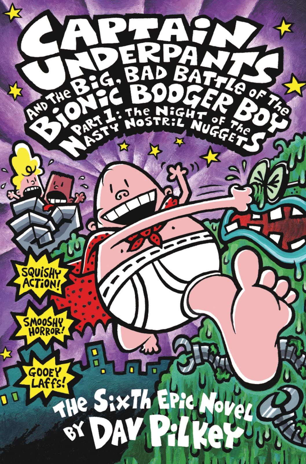 Dav Pilkey Captain Underpants Night of the Nasty Nostril Nuggets Pt.1 – Gebraucht