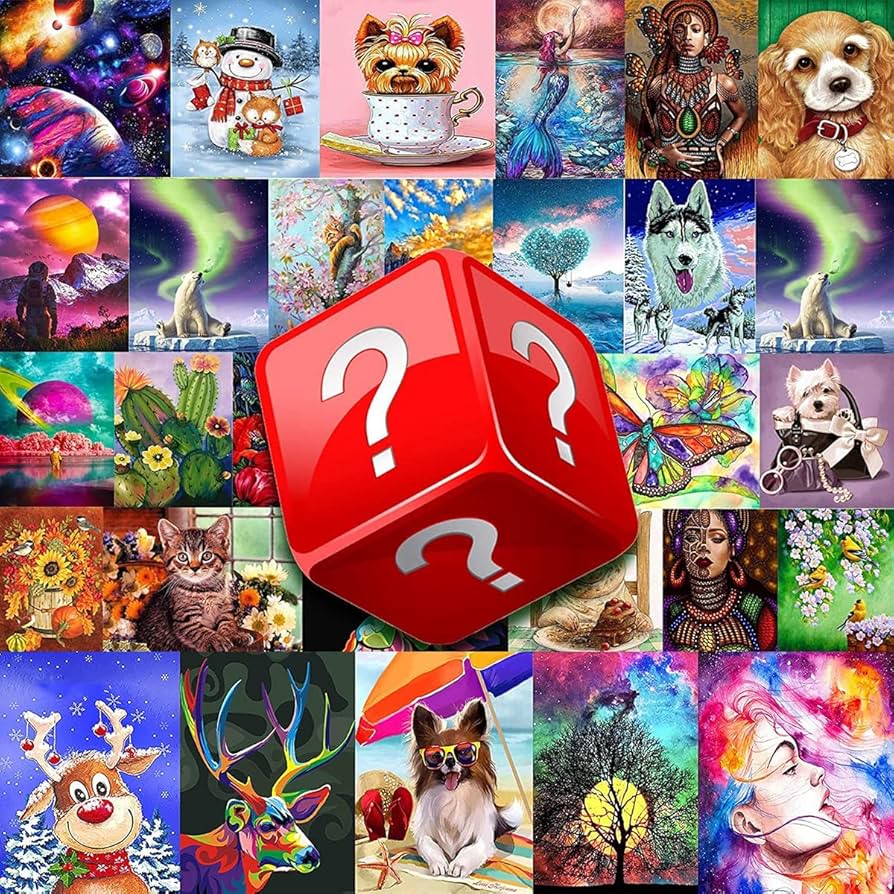 Amazon | LEADINTOP クロスステッチ キット 福袋 4枚 14CT 11CT