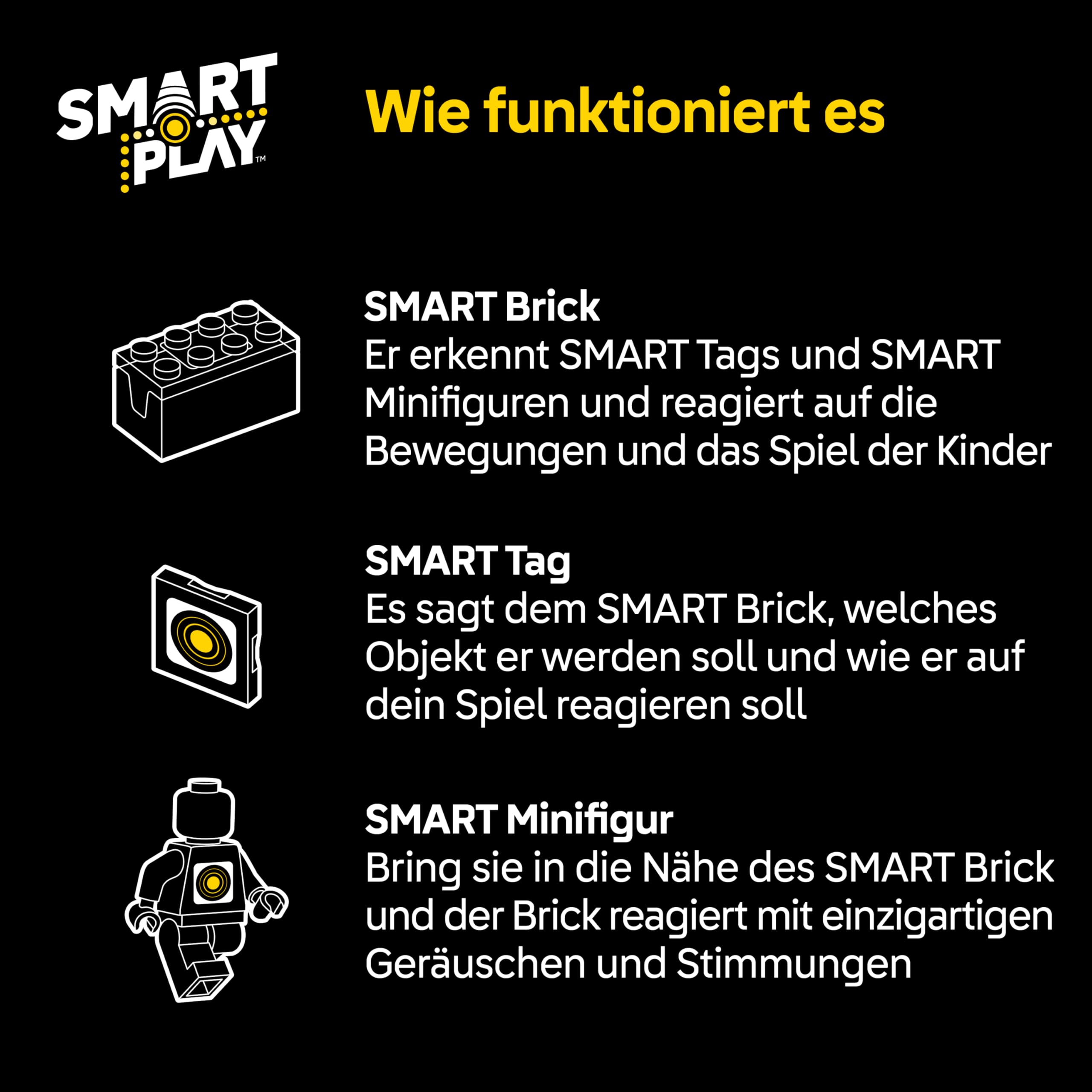 LEGO Star Wars 75421 SMART Play: Darth Vaders TIE Fighter - Interaktives All-in-1 Spielset mit SMART Brick, Tag, Minifigur & Ladegerät - Geschenk für Jungen, Mädchen ab 8 Jahren und Erwachsene Fans