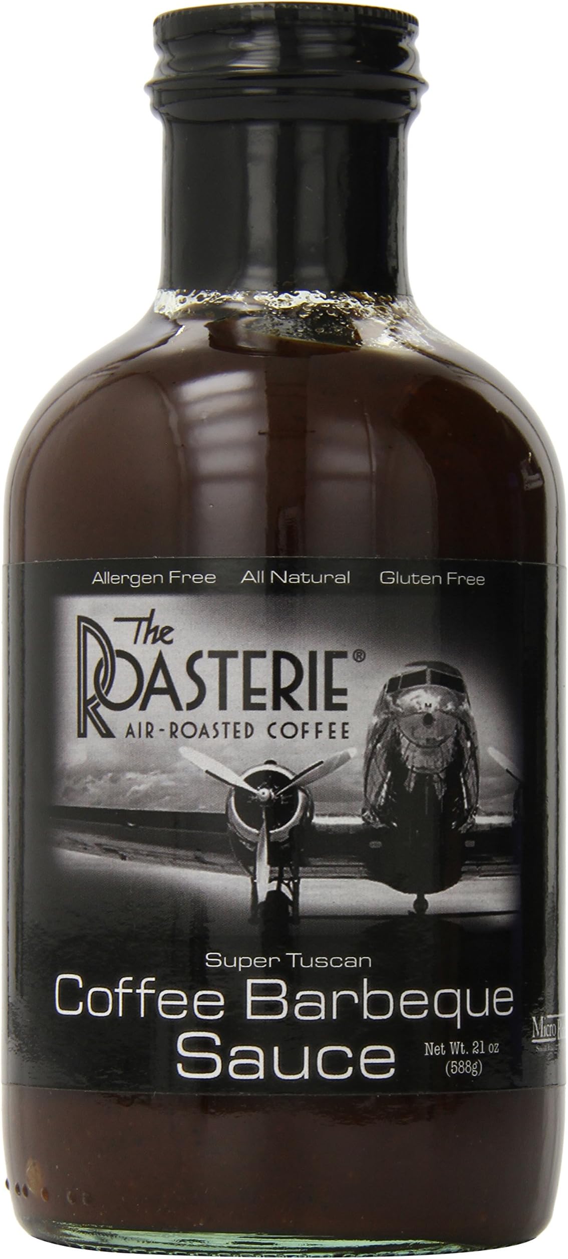Roasterie Super Tuscan Coffee BBQ Sauce, 21 Ounce