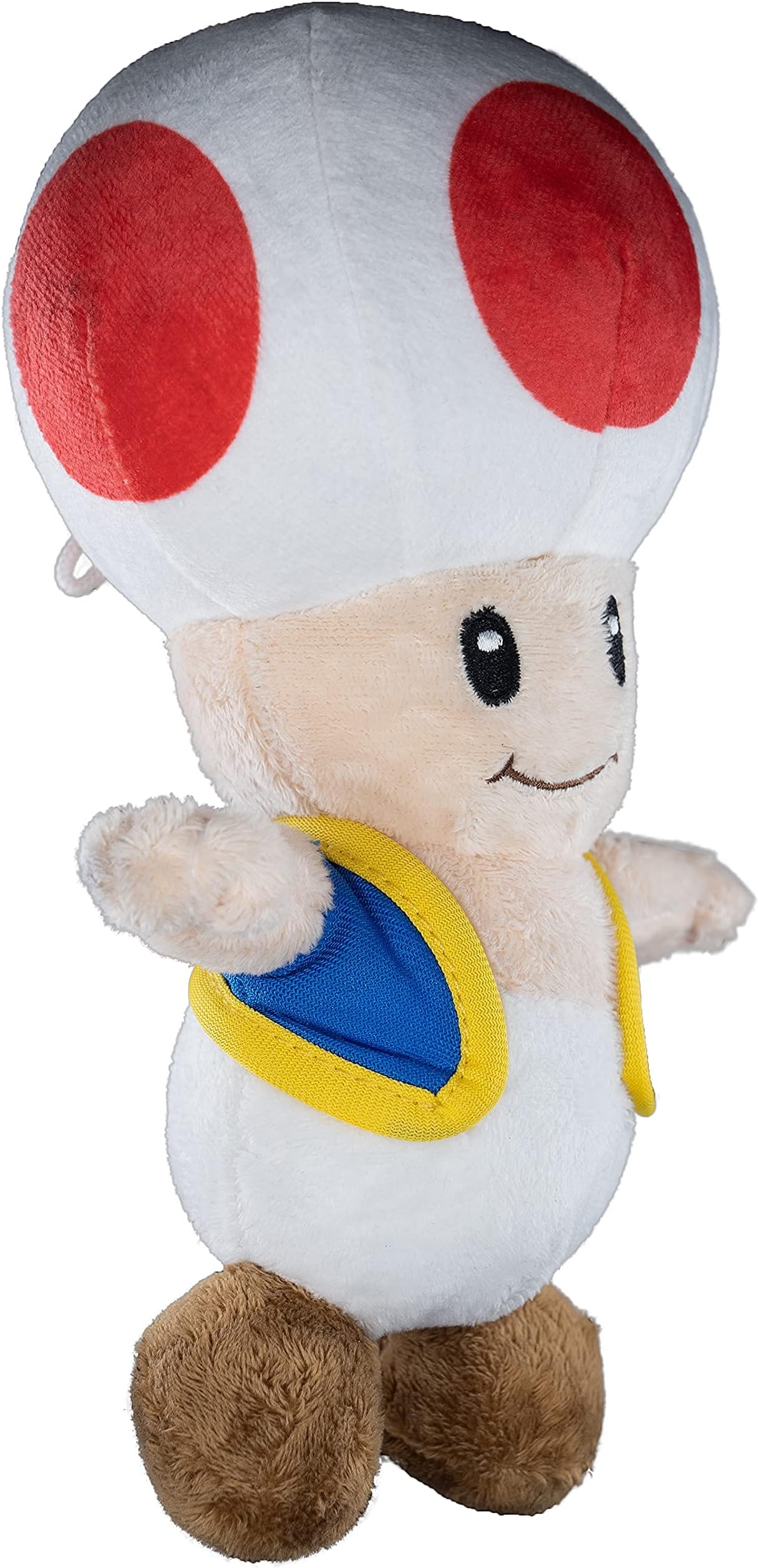 Official Super Mario Toad Plush, 8"