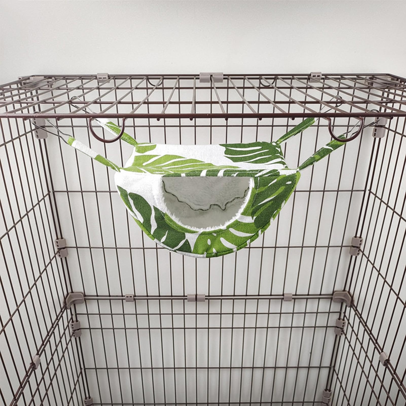 Hamac pour Petits Animaux - Hamac Chaud pour Furet, Sac de Couchage à Suspendre pour écureuil | Cachette de Cage, hamac Chaud pour lit Chinchilla, hamac Chaud pour Hamsters, Chinchillas, furets