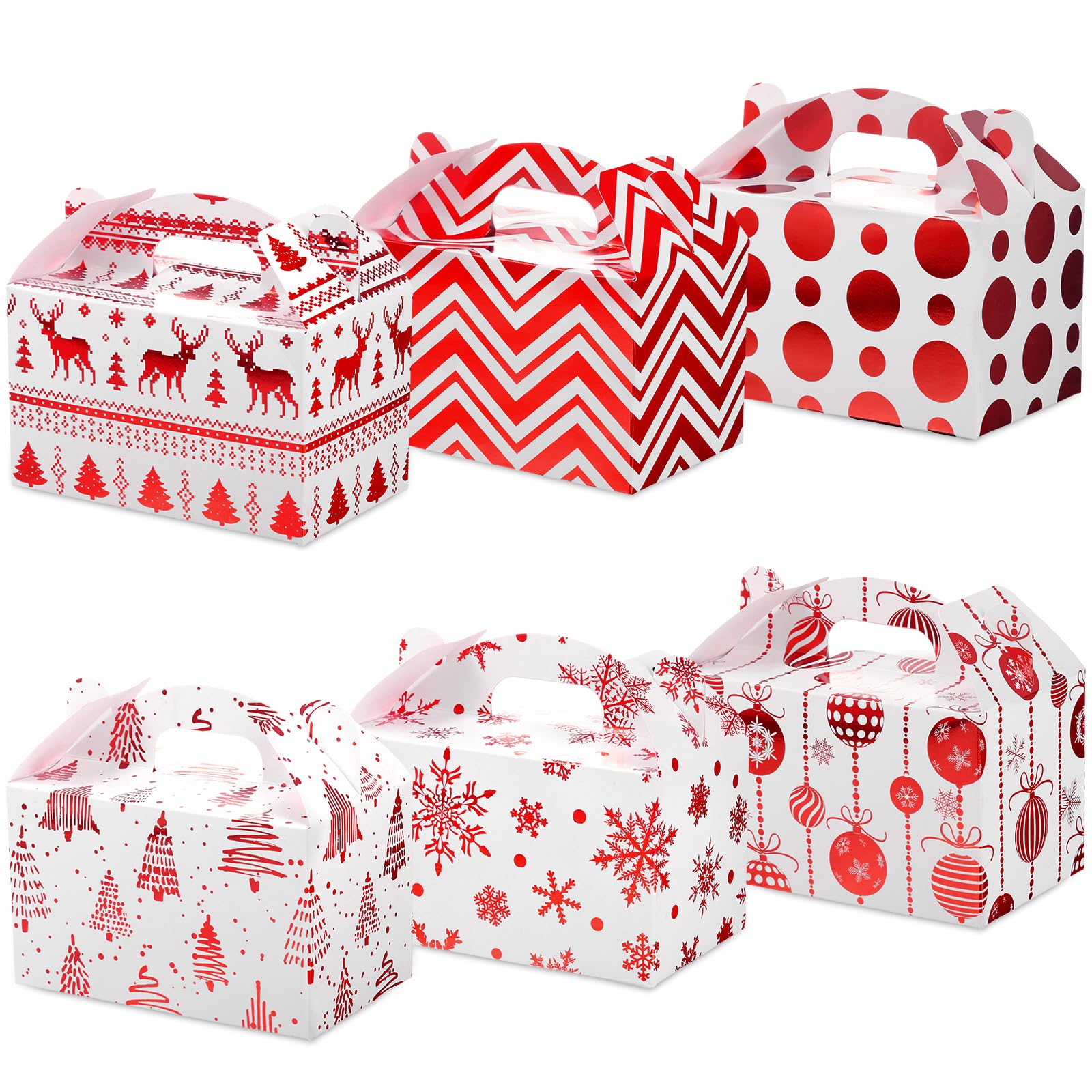 Tenceur 48 Pack Small Christmas Gift Boxes With Lids 4 X 4 - View #12