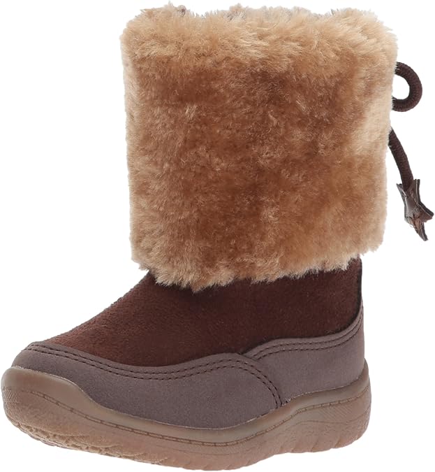 Baby girl sherpa boots Clearance