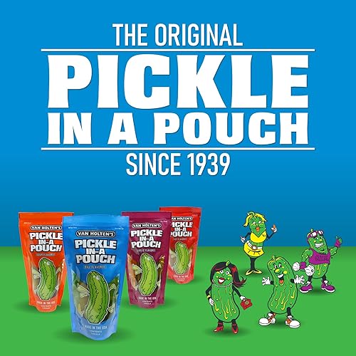 Miniatura 7 de Van Holten's Pickles - Caja de regalo de personajes carismáticos Pickle-In-A-Pouch - Paquete de 4