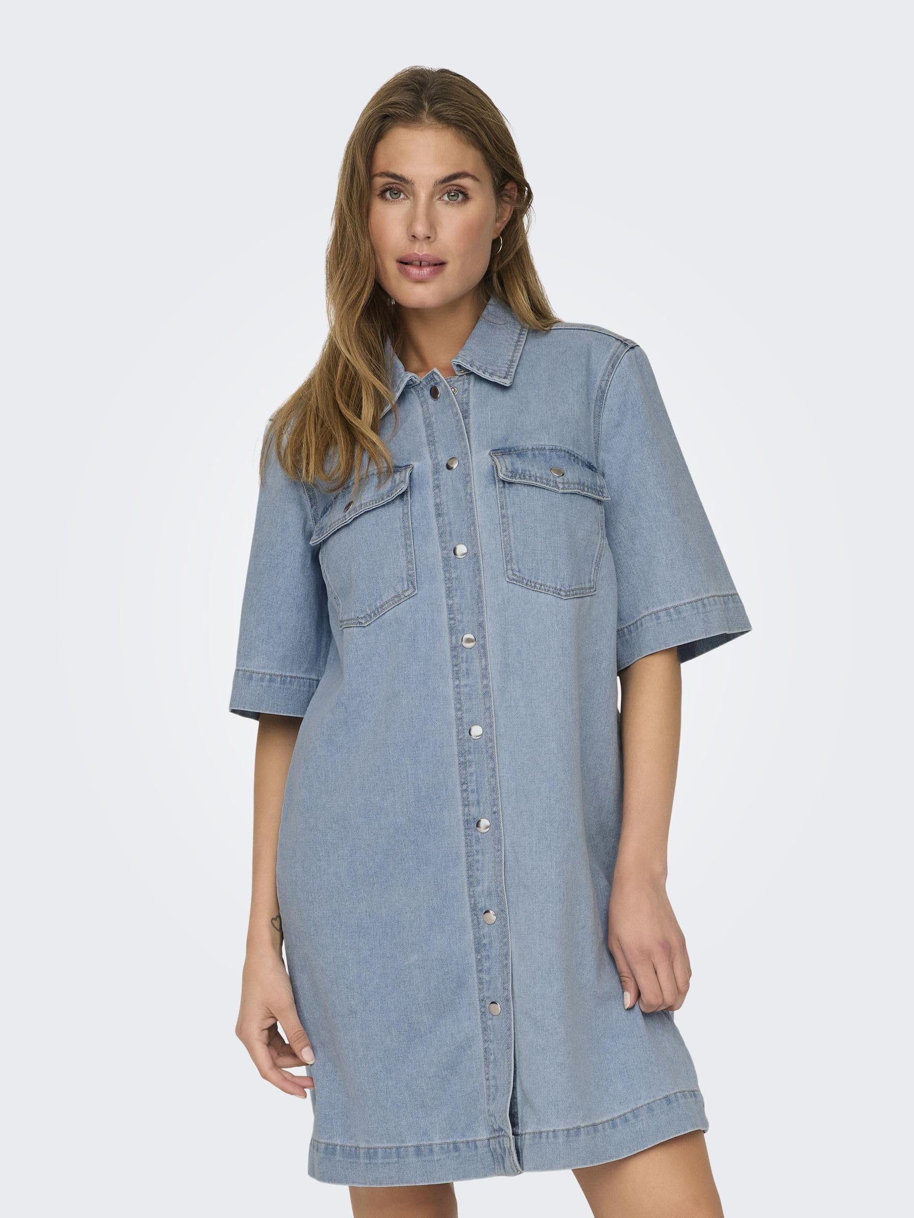 ONLY Female Jeanskleid ONLBELLE Kurzes Kleid