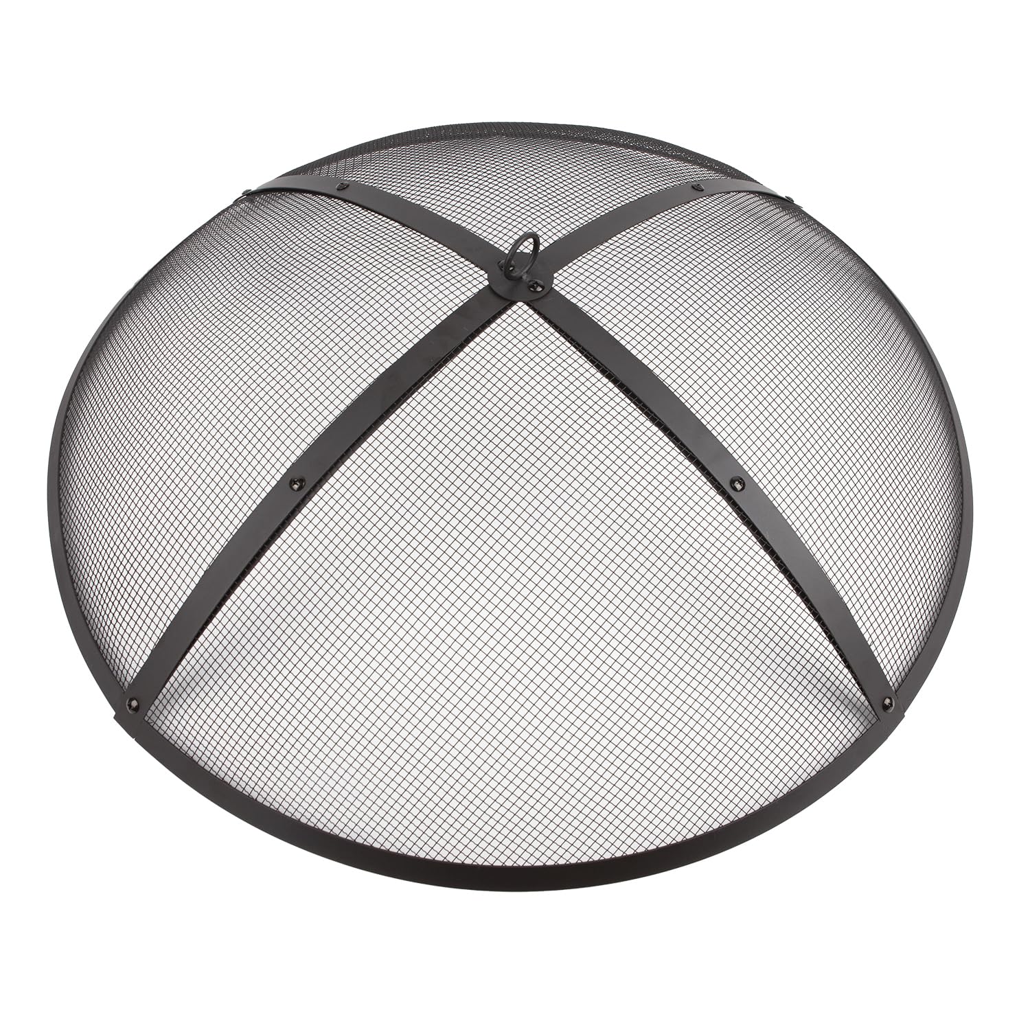 WeCooper 32Inch Round Heavy Duty Steel Metal Mesh Fire Pit Screen Cover