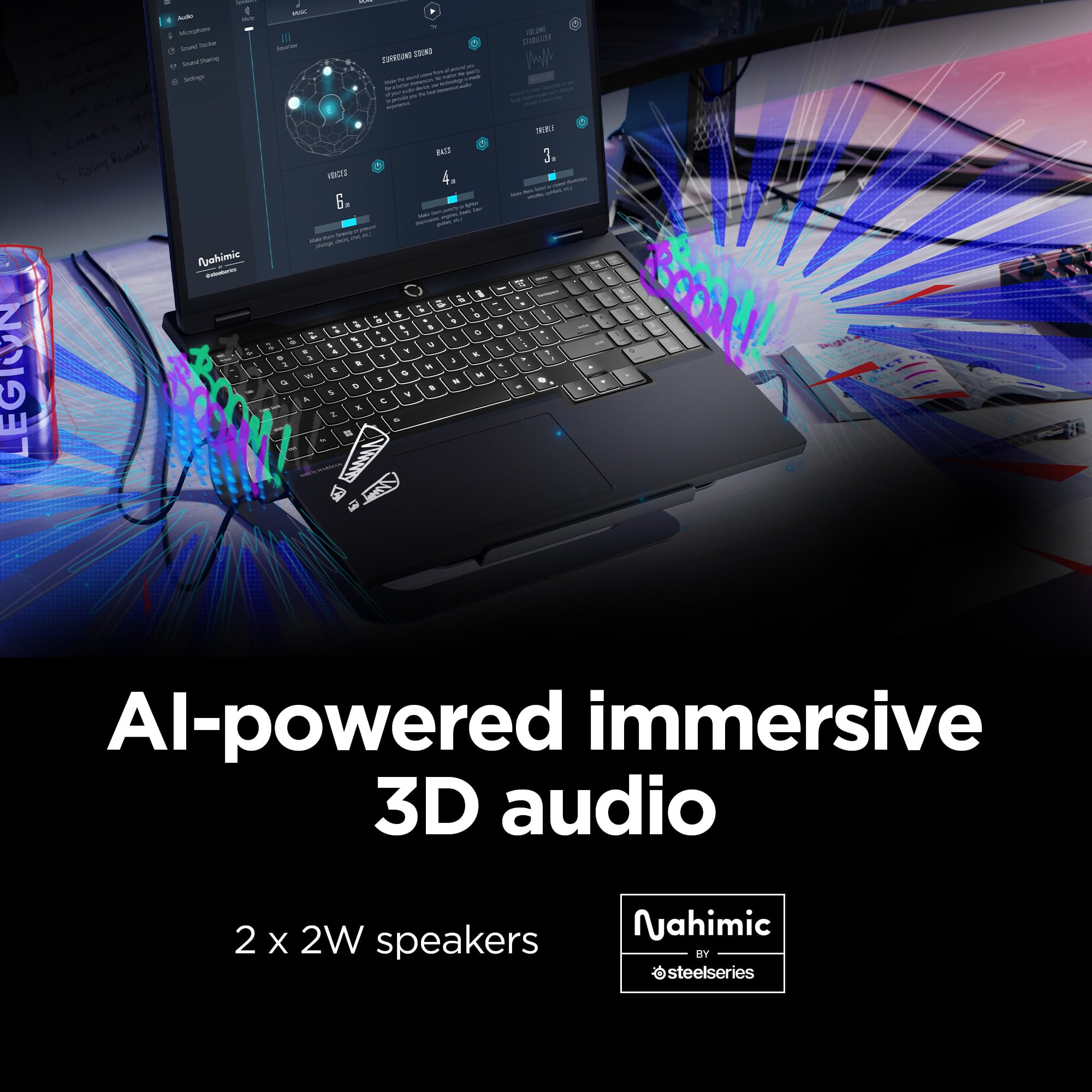 Lenovo Legion 5i – AI-Powered Gaming Laptop - Intel® Core™ i7-13650HX - 15" 2K WUXGA IPS Display – 4.9GHz – NVIDIA® GeForce RTX™ 5050 – 16GB Memory – 512GB Storage – Eclipse Black