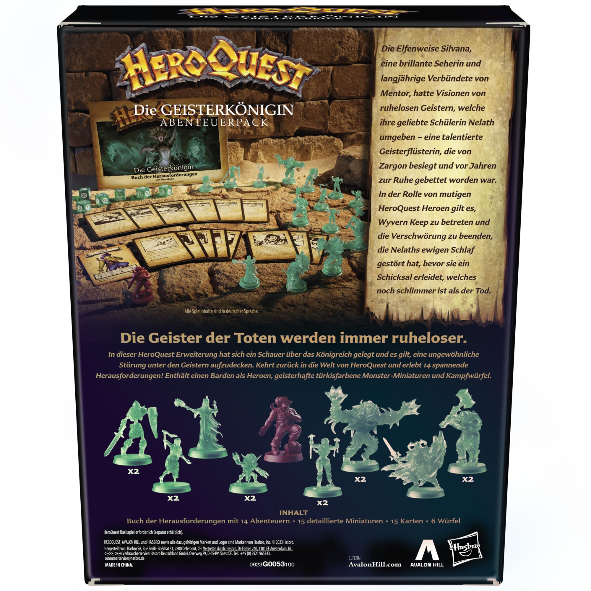 HeroQuest Die Geisterkönigin Abenteuerpack, HeroQuest Basisspiel erforderlich, White