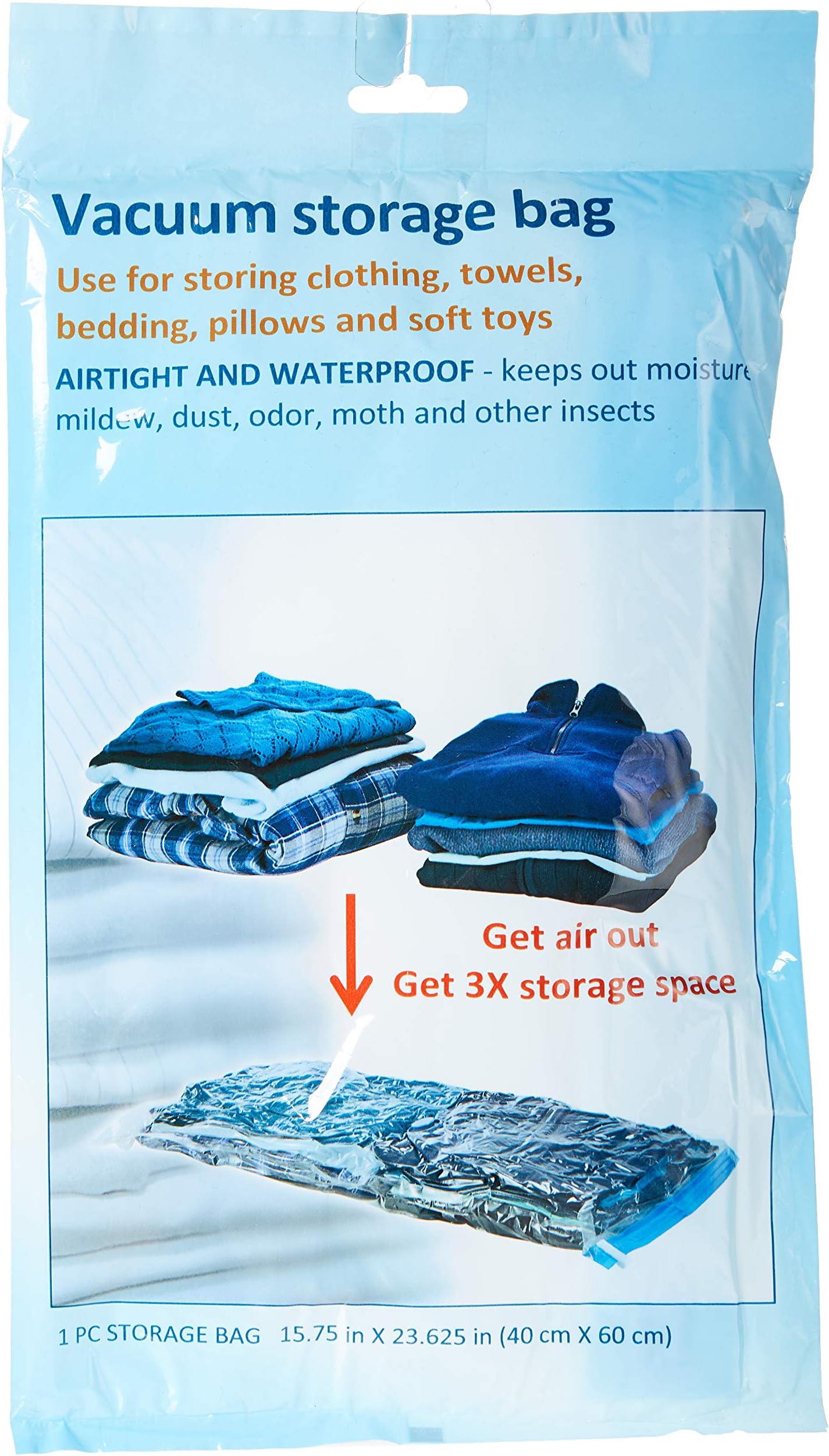 Vacuum Storage Bag ( Air Tight and Waterproof)